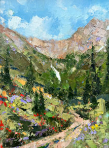 Plein Air Painting by Garth Williams, Dana Gallery Artist