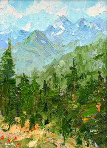 Plein Air Painting by Garth Williams, Dana Gallery Artist