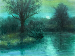 Plein Air Painting by Janet Sullivan, Dana Gallery Artist