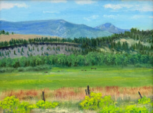 Plein Air Painting by Janet Sullivan, Dana Gallery Artist