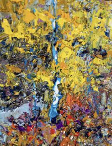 Painting by Kira Fercho, Dana Gallery Artist