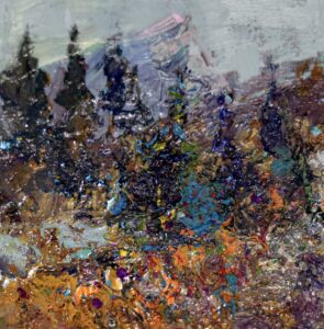 Painting by Kira Fercho, Dana Gallery Artist