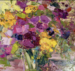 Painting by Kira Fercho, Dana Gallery Artist