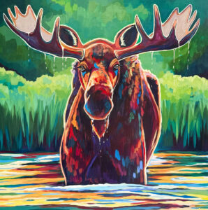 Painting by Abby Pittman, Dana Gallery Artist