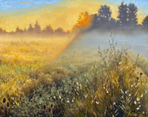 Painting by Christine Joy, Dana Gallery Artist