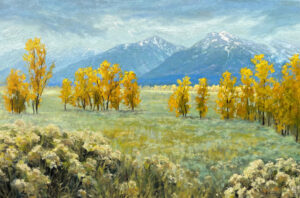 Painting by Christine Joy, Dana Gallery Artist