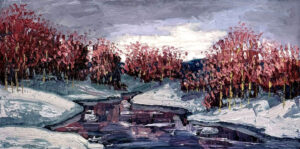 Painting by Cody White, Dana Gallery Artist