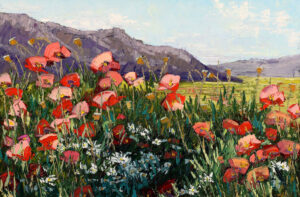 Painting by Cody White, Dana Gallery Artist