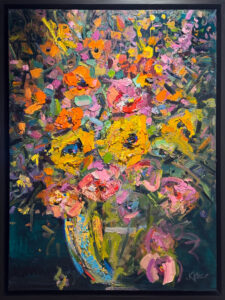 Painting by Kira Fercho, Dana Gallery Artist