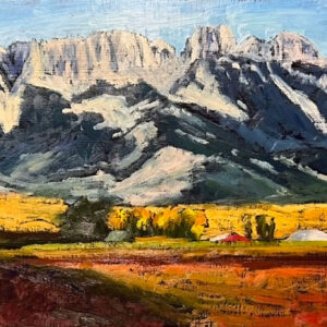 Oil painting by Ron Ukrainetz, Montana Artist showing Original Artwork for Sale at Dana Gallery in Missoula, Montana