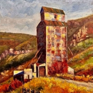 Oil painting by Ron Ukrainetz, Montana Artist showing Original Artwork for Sale at Dana Gallery in Missoula, Montana