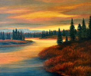 Painting by Janet Sullivan, Dana Gallery Artist