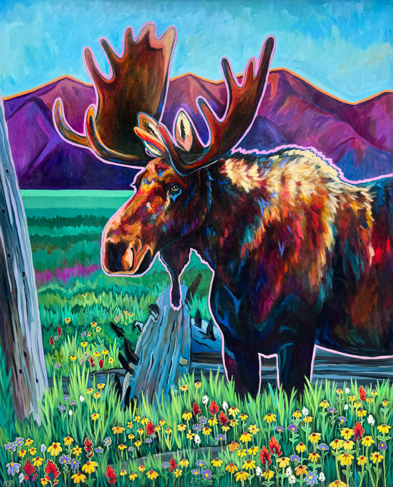 Painting by Abby Pittman, Dana Gallery Artist