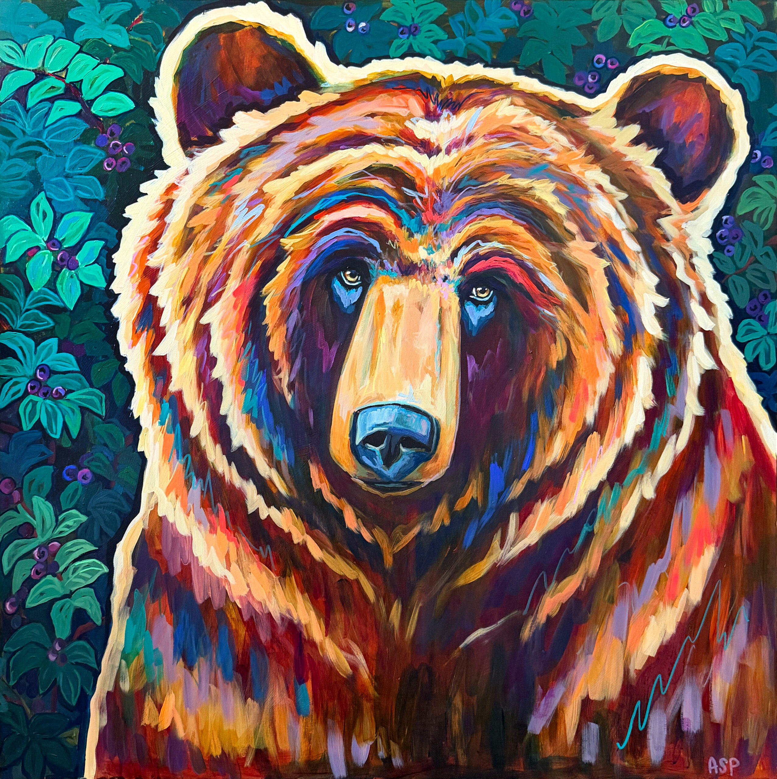 Painting by Abby Pittman, Dana Gallery Artist