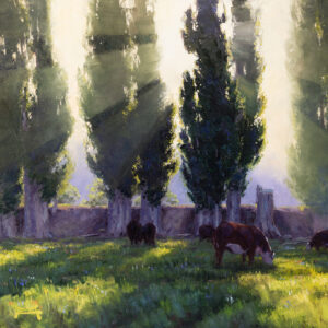 Painting by Robbie Moore, Dana Gallery Artist