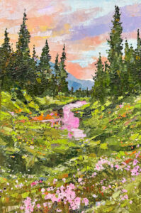 Painting by Garth Williams, Dana Gallery Artist