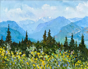 Painting by Garth Williams, Dana Gallery Artist