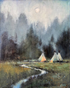 Painting by Lori McNee, Dana Gallery Artist