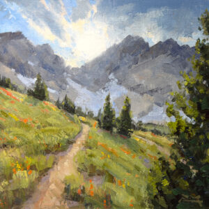 Painting by Robbie Moore, Dana Gallery Artist