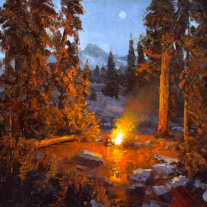 Painting by Robbie Moore, Dana Gallery Artist