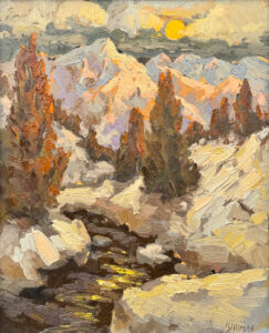 Painting by Ryan Shuman, Dana Gallery Artist