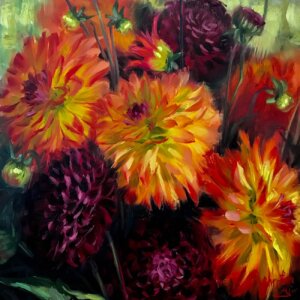 Dahlia Bouquet