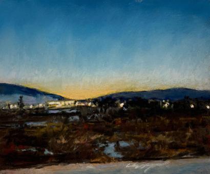 Dusk on the Clark Fork
