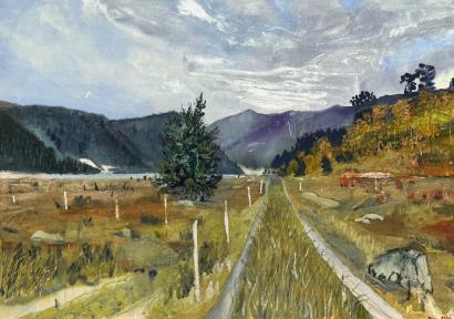 Road to Beaver Creek Inlet