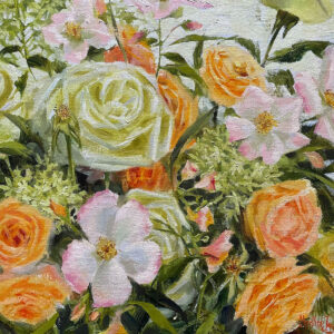Arranged Garden Roses