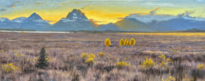 Sunset at Willow Flats