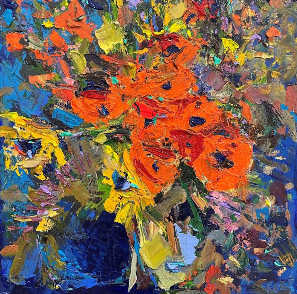 Poppies & Sunflowers