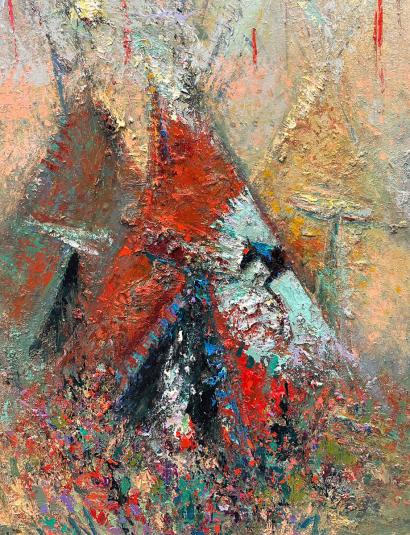 Red Tipi
