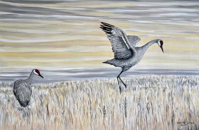 Dancing Crane