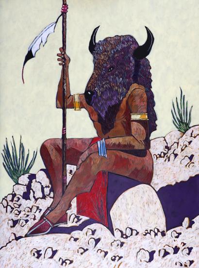 Seated Minotaur