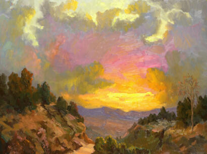 Valley of Painted Skies